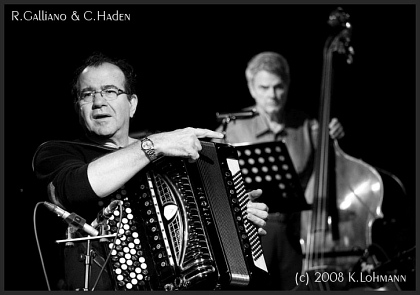 Richard Galliano and Charlie Haden 18.10.2008 (c) Katharina Lohmann