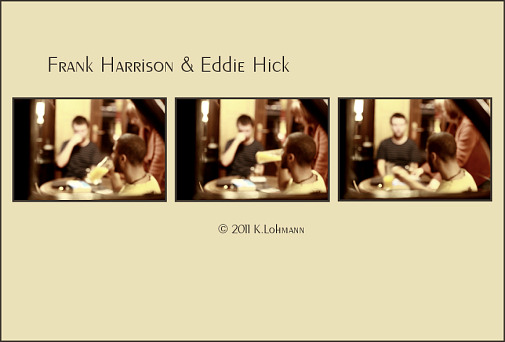 Frank Harrison & Eddie Hick 14.03.2011 (c) Katharina Lohmann