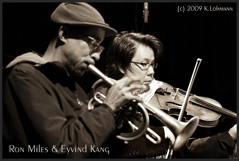 Ron Miles and Eyvind Kang 26.10.2009 (c) Katharina Lohmann